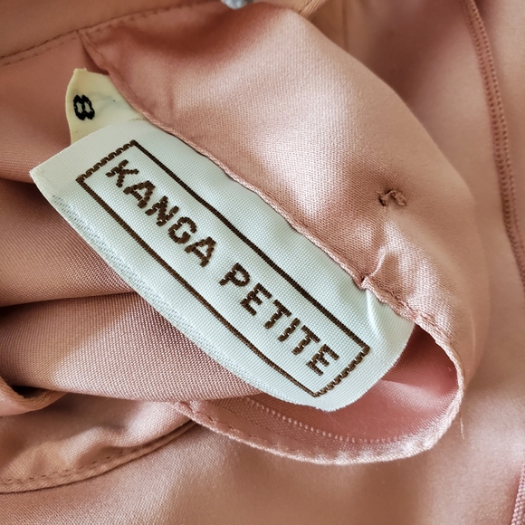 Vintage Kanga Satin Blouse - Picture 7 of 8